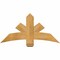 Ekena Millwork Alberta Rough Sawn Timber Gable Bracket, Western Red Cedar, 48"W x 24"H x 4"D x 6"F, 12/12 Pitch GBW048X24X0406ALB00RWR - alternate 1